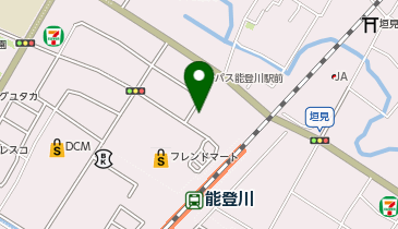 NPC24Hフレンドマート能登川店第3パーキングの地図画像