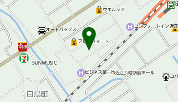 NPC24Hフレンドマート八幡鷹飼店パーキングの地図画像
