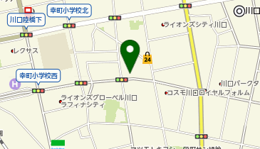 NPC24H川口第4パーキングの地図画像