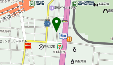 NPC24H高松駅前パーキングの地図画像