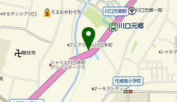 NPC24H川口元郷駅前パーキングの地図画像