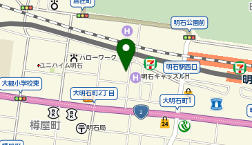 NPC24H大明石町第2パーキングの地図画像