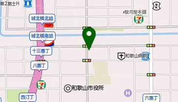 NPC24H和歌山十二番丁パーキングの地図画像