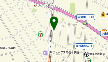 NPC24H南橋本パーキングの地図画像