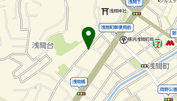 NPC24H浅間町パーキングの地図画像