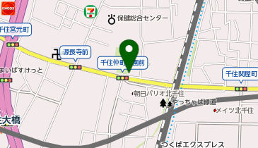 NPC24H千住仲町パーキングの地図画像