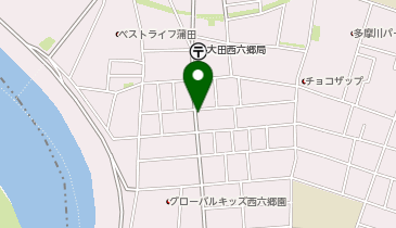 NPC24H西六郷パーキングの地図画像