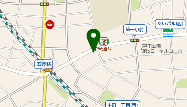 NPC24H戸田本町パーキングの地図画像