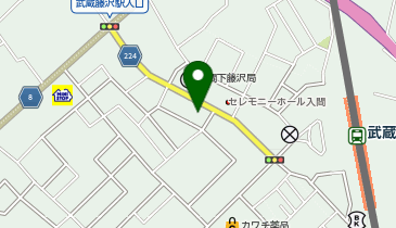 NPC24H武蔵藤沢駅前パーキングの地図画像