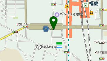 NPC24H福島太田町パーキングの地図画像