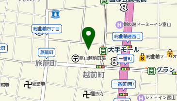 NPC24H富山総曲輪パーキングの地図画像