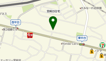 NPC24H宮前平パーキングの地図画像
