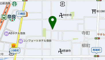 NPC24H奈良三条町パーキングの地図画像
