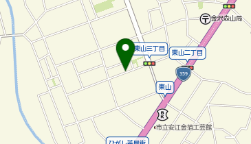 NPC24Hひがし茶屋街パーキングの地図画像