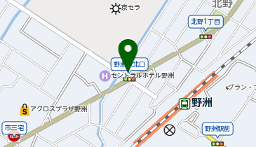 NPC24H野洲駅前第4パーキングの地図画像