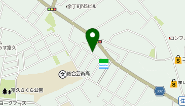 NPC24H市谷台町パーキングの地図画像