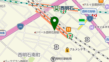 NPC24H西明石駅前第2パーキングの地図画像
