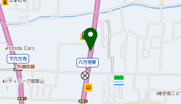 NPC24H下六万寺町パーキングの地図画像