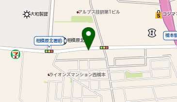NPC24H西橋本2丁目第2パーキングの地図画像