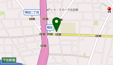 NPC24H足立第1パーキングの地図画像