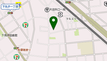 NPC24H矢口第1パーキングの地図画像