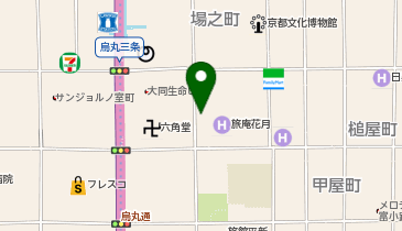 NPC24H三条東洞院パーキングの地図画像