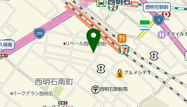 NPC24H西明石駅前第3パーキングの地図画像