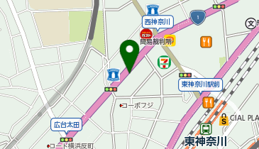 NPC24H西神奈川1丁目パーキングの地図画像