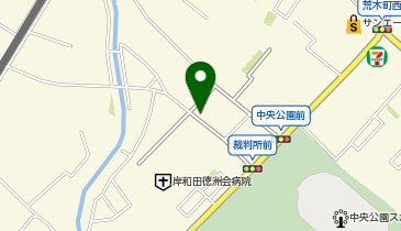 NPC24H岸和田徳洲会病院第2パーキングの地図画像