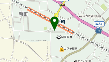 NPC24H高崎線新町第3パーキングの地図画像