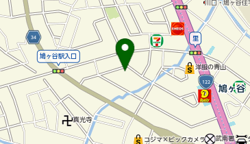 NPC24H鳩ケ谷駅前第6パーキングの地図画像