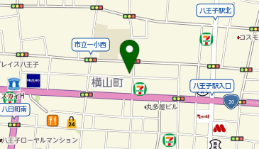 NPC24H横山町第4パーキングの地図画像
