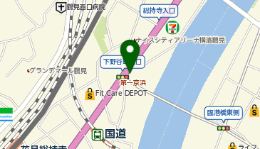 NPC24H鶴見中央パーキングの地図画像