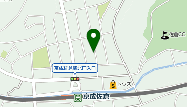 NPC24H京成佐倉第3パーキングの地図画像