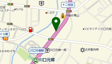 ピットイン川口末広の地図画像