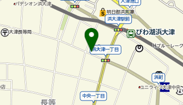 NPC24Hびわ湖浜大津駅前パーキングの地図画像
