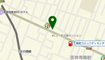NPC24H吉祥寺第2パーキングの地図画像