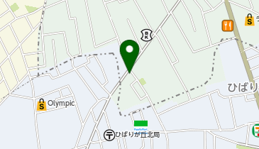 NPC24Hひばりが丘パーキングの地図画像