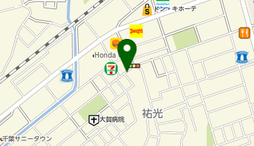 NPC24H千葉祐光1丁目パーキングの地図画像