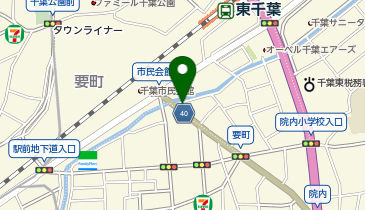 NPC24H千葉要町パーキングの地図画像