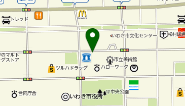 NPC24Hいわき堂根町パーキングの地図画像