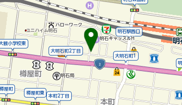 NPC24H大明石町パーキングの地図画像