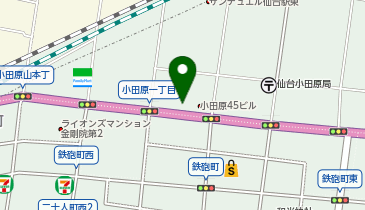 NPC24H仙台小田原1丁目パーキングの地図画像