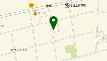 NPC24H仙台上杉4丁目パーキングの地図画像