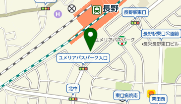 NPC24H長野駅東口第15パーキングの地図画像