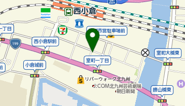 NPC24H小倉北区室町2丁目パーキングの地図画像