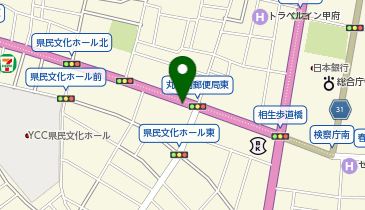 NPC24H甲府相生パーキングの地図画像