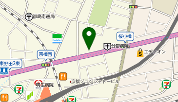 NPC24H京橋駅前パーキングの地図画像