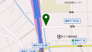 NPC24H鷹野4丁目第1駐車場の地図画像