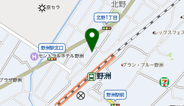 NPC24H野洲駅前第3パーキングの地図画像